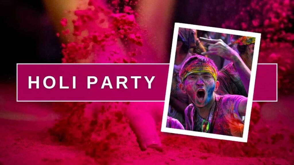 Holi party